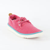 Womens Timberland EK Hookset Oxford 8964R Magenta Canvas Lace Up Casual Shoes
